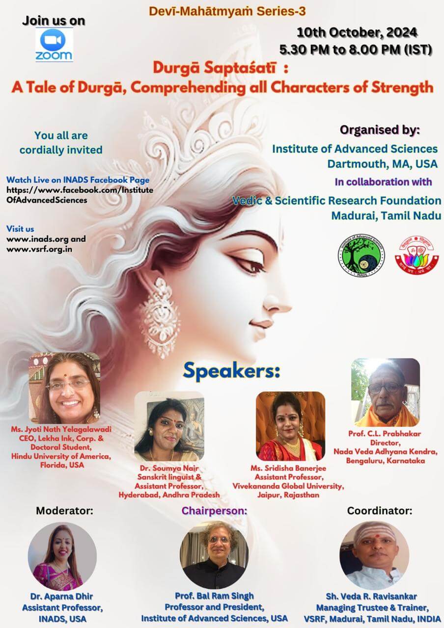 ESDA Webinar on Durga Saptashati and Character Strength